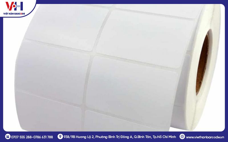 Các loại giấy in tem cuộn